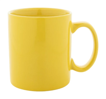Kolomu kolorowy ceramiczny kubek - żółty (NAD-AP800117-02)