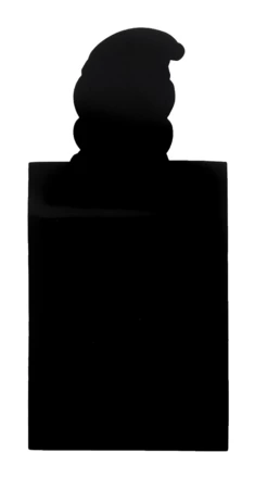 Julliste Świąteczny notatnik magnetyczny, Święty Mikołaj - czerwony (NAD-AP800119-05)