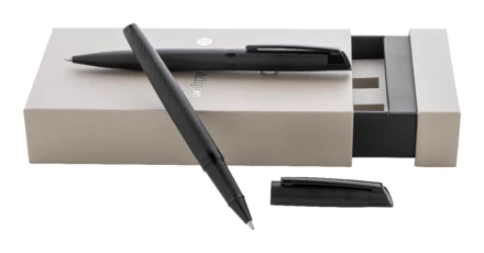 Tissage zestaw piśmienniczy - czarny (NAD-AP800136-10)