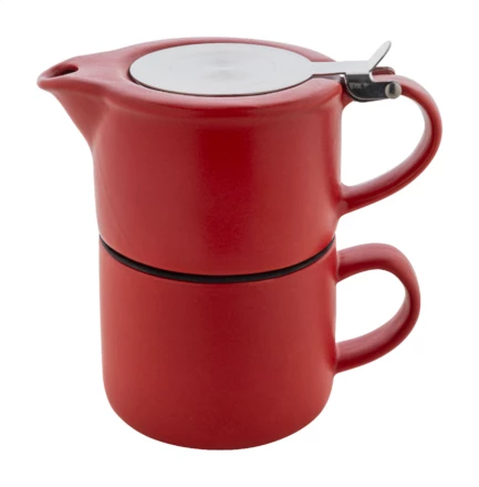 Gongmei zestaw do herbaty - czerwony (NAD-AP800182-05)