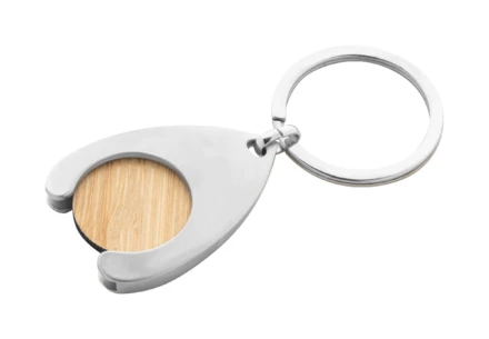 Zoinc brelok do kluczy z żetonem na wózek - naturalny (NAD-AP800051)