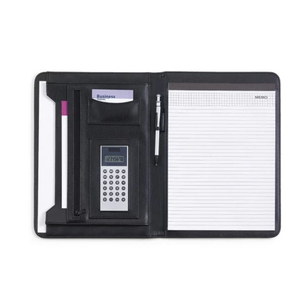 Conference folder approx. A4 with notebook and calculator (NAX-V2377-03)