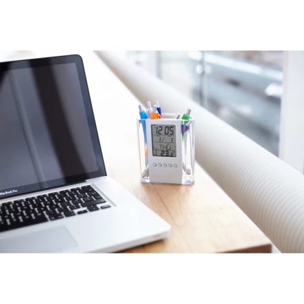 Pojemnik na przybory do pisania, zegar wielofunkcyjny (NAX-V2242-00)