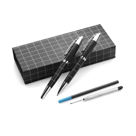 Writing set, ball pen and roller ball pen (NAX-V1420-03)