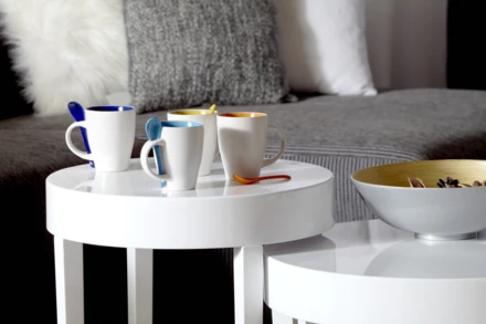 Kubek ceramiczny 300 ml z łyżeczką (NAX-V5269-04)