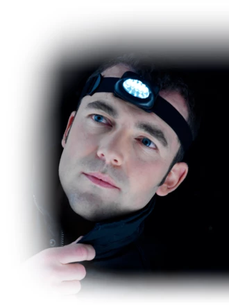 Taschenlampe mit Kopfbefestigung, 5 LED (NAX-V5528-03)