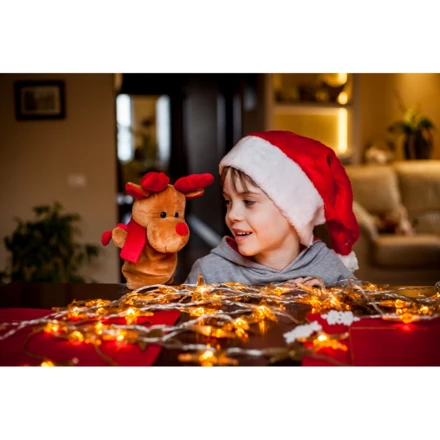 Pluszowa pacynka, renifer | Dazzle (NAX-HE698-16)