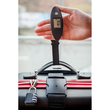 Zestaw podróżny Mauro Conti, cyfrowa waga do bagażu, pas do walizki, kłódka podróżna | Abigail (NAX-V4999-03)