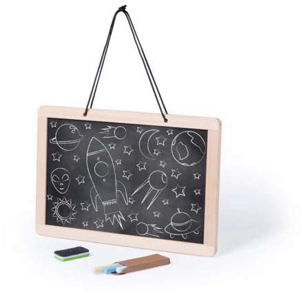 Tablica do pisania, zmywalny pisak z gumką, kreda (NAX-V7959-17)