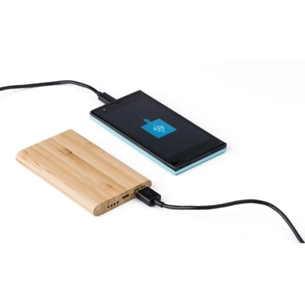 Bambusowy power bank 4000 mAh (NAX-V0339-16)