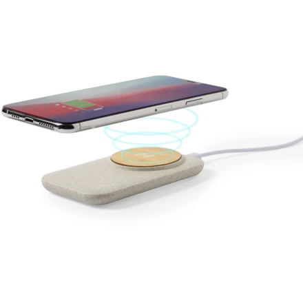 Wireless Ladegerät 10W aus Weizenstroh (NAX-V0369-00)