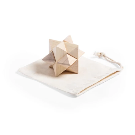 Drewniana gra zręcznościowa, 6 el. (NAX-V8088-00)