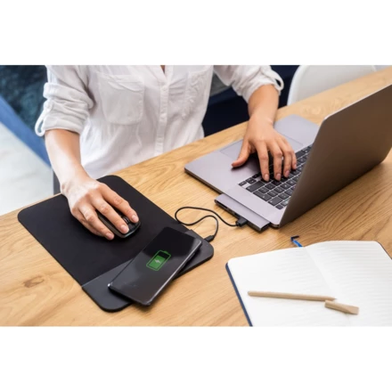 Mouse pad, wireless charger 10W | Lenart (NAX-V0240-03)