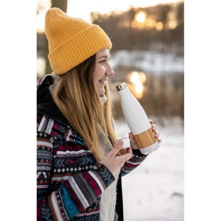 Butelka termiczna 500 ml z bambusowym elementem | Blake (NAX-V4855-02)