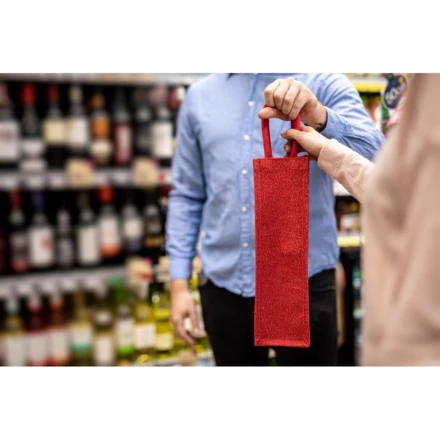 Jutowa torba na butelkę | Paige (NAX-V7199-05)