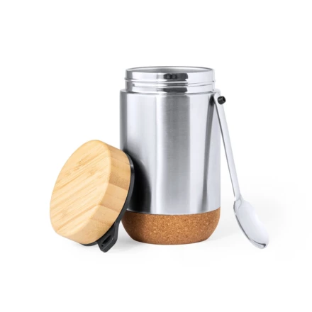 Lebensmittelbehälter 450 ml mit Löffel (NAX-V0924-00)