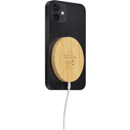 Bamboo wireless charger 10W (NAX-V0097-17)