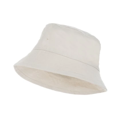 The Impact Aware™ 285gsm canvas bucket hat undyed is a timeless bell-shaped model. The bucket hat protects your head from the sun, is pleasant to wear and brightens up your outfits. The recycled canvas is undyed and used in its raw form, without ch