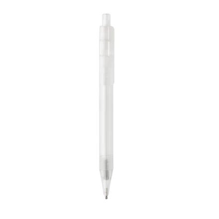 A new sophisticated member of the X pen family. Made with GRS (Global Recycle Standard) certified recycled materials. GRS certification ensures a completely certified supply chain of the recycled materials. Made with 100% recycled GRS certified recyc