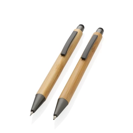 FSC® bamboo modern pen set in box (NAX-P611.109)