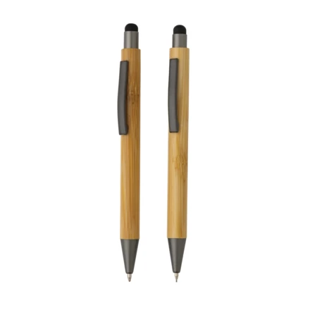 FSC® bamboo modern pen set in box (NAX-P611.109)