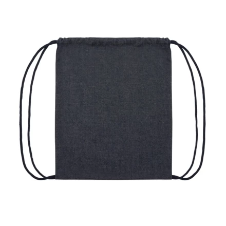 The Impact AWARE™ recycled denim 320 gsm drawstring backpack provides ample storage for all your essentials in style. With AWARE™ tracer that validates the genuine use of recycled materials. Each denim drawstring backpack saves 1.478 litres of wa