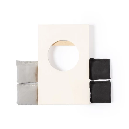 Drewniana gra zręcznościowa, 4 el. (NAX-V1002-00)