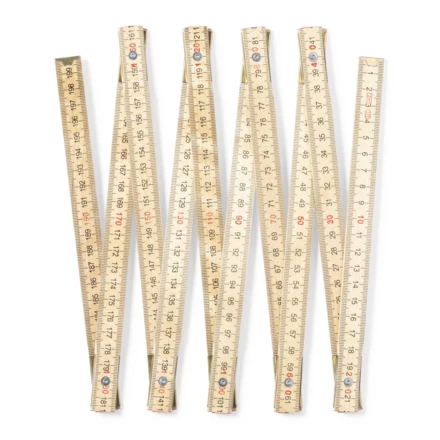 Drewniana miara 2m, składana (NAX-V1022-17)