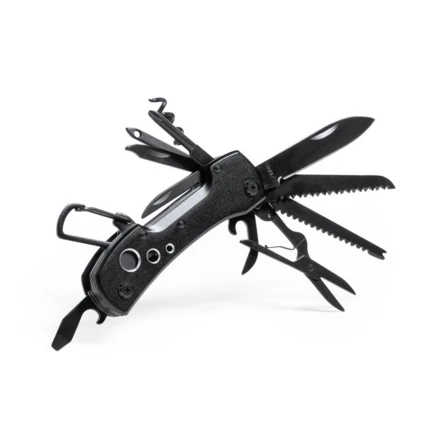 Narzędzie wielofunkcyjne, scyzoryk, 13 funkcji, karabińczyk (NAX-V1027-03)