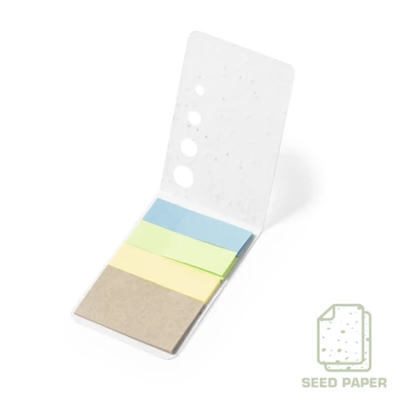 Zestaw do notatek, karteczki samoprzylepne, papier z nasionami (NAX-V1096-00)