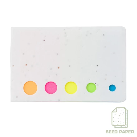 Zestaw do notatek, karteczki samoprzylepne, papier z nasionami (NAX-V2938-02)