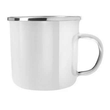 Enamel mug 360 ml | Sandra (NAX-V0800/W-02)
