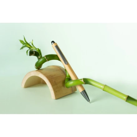 Bamboo ball pen, touch pen | Keandre (NAX-V0058-17)