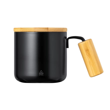 Recycled stainless steel thermo mug 330 ml (NAX-V1316-03)