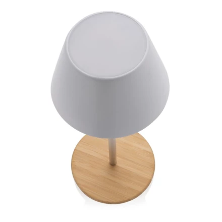 Lampka na biurko Pure Glowe, plastik z recyklingu (NAX-P513.283)