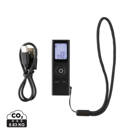 Dalmierz laserowy 30m Gear X, aluminium z recyklingu (NAX-P113.501)