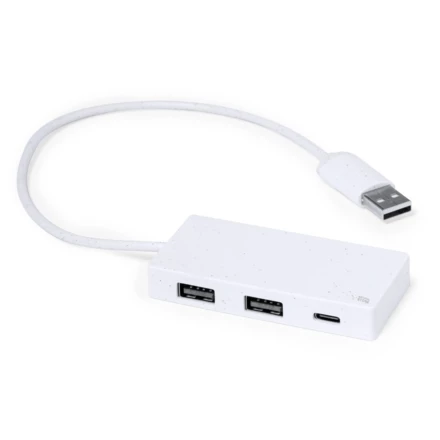 Hub USB i USB-C z ekstraktu z kamienia (NAX-V2004-02)