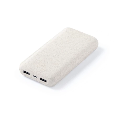 Wheat straw power bank 20000 mAh (NAX-V2016-00)