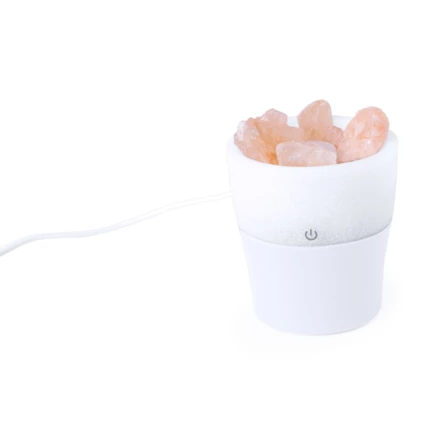 Nawilżacz powietrza, zmieniające kolor podświetlenie, kamienie z soli himalajskiej (NAX-V2092-02)