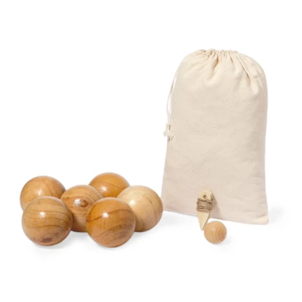 Drewniana gra zręcznościowa, kule do gry w Boule (NAX-V2093-00)