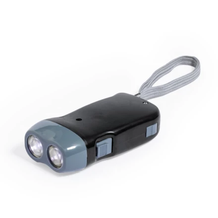 Dynamo-Taschenlampe 2 LED (NAX-V2116-03)