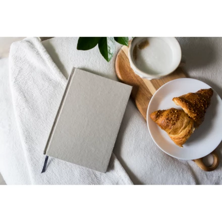 Notatnik ok. A5 B'RIGHT, okładka z bawełny z recyklingu | Tamytrice (NAX-VA106-19)