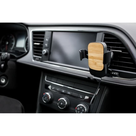 Grawitacyjny samochodowy uchwyt do telefonu, ładowarka bezprzewodowa 15W | Amberle (NAX-VA107-03)