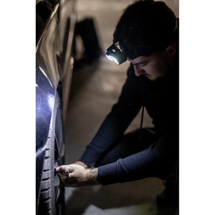 Latarka na głowę ze światłem LED i COB | Chad (NAX-V7198-03)