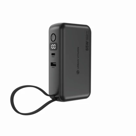 Ładowarka 2 w 1, power bank do laptopa 10000 mAh, 65W Eureka (NAX-P301.9901)