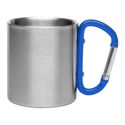 Metal mug 210 ml with carabiner clip | Easton (NAX-V8437-11)