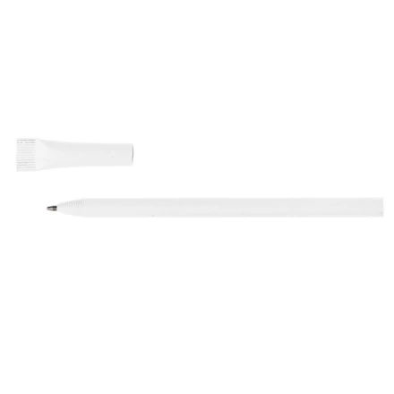 Rolled paper ball pen with cap | Brittany (NAX-V1969-02)