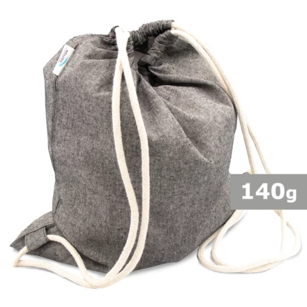 B'RIGHT Kordelzugbeutel aus recycelter Baumwolle und recyceltem Polyester | Jose (NAX-V4869-19)