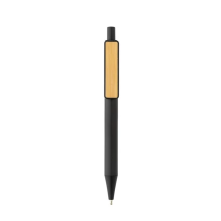 A new sophisticated member of the X pen family featuring a new look with a bamboo clip. Made with GRS (Global Recycle Standard) certified recycled materials. GRS certification ensures a completely certified supply chain of the recycled materials. Mad