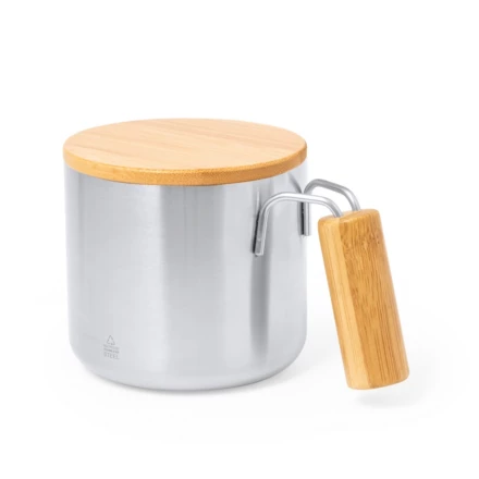 Thermobecher aus recyceltem Edelstahl 330 ml (NAX-V1316-32)